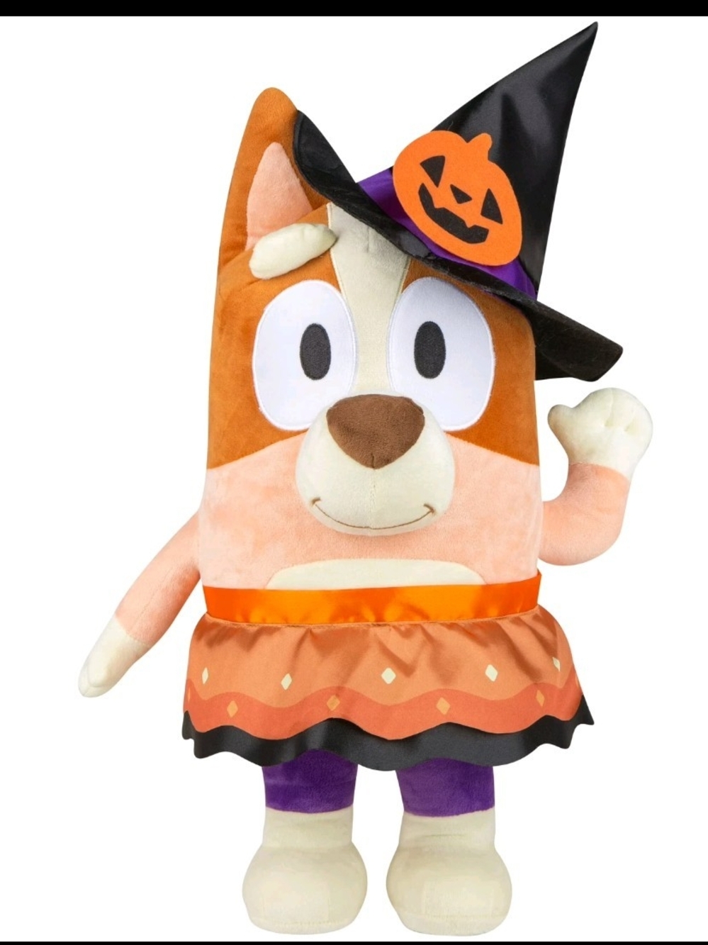 Halloween Porch Greeter Bingo as Witch Bluey 14.56 in x 12.59 in x 24.01 in